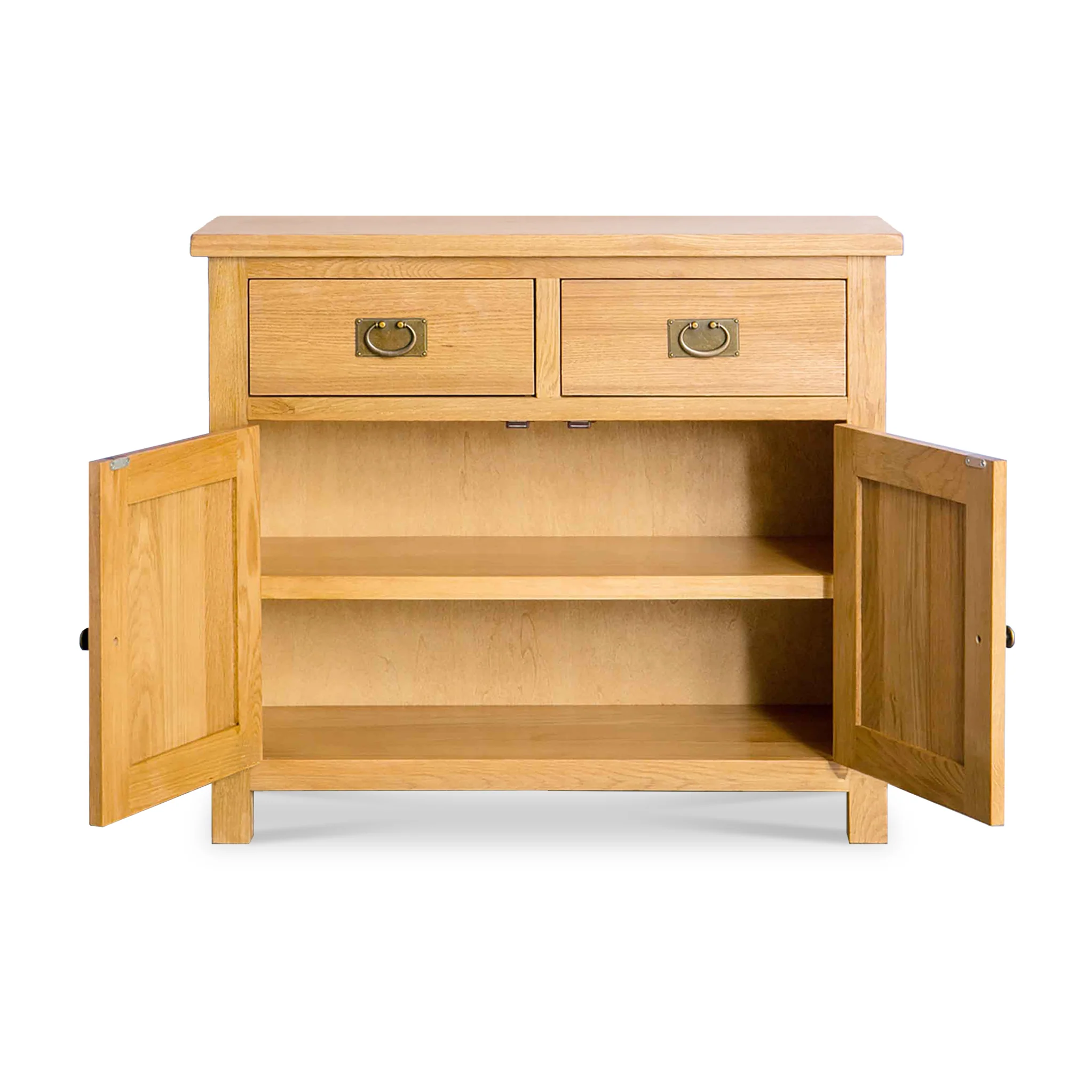 Surrey Oak Small Sideboard - Image 5