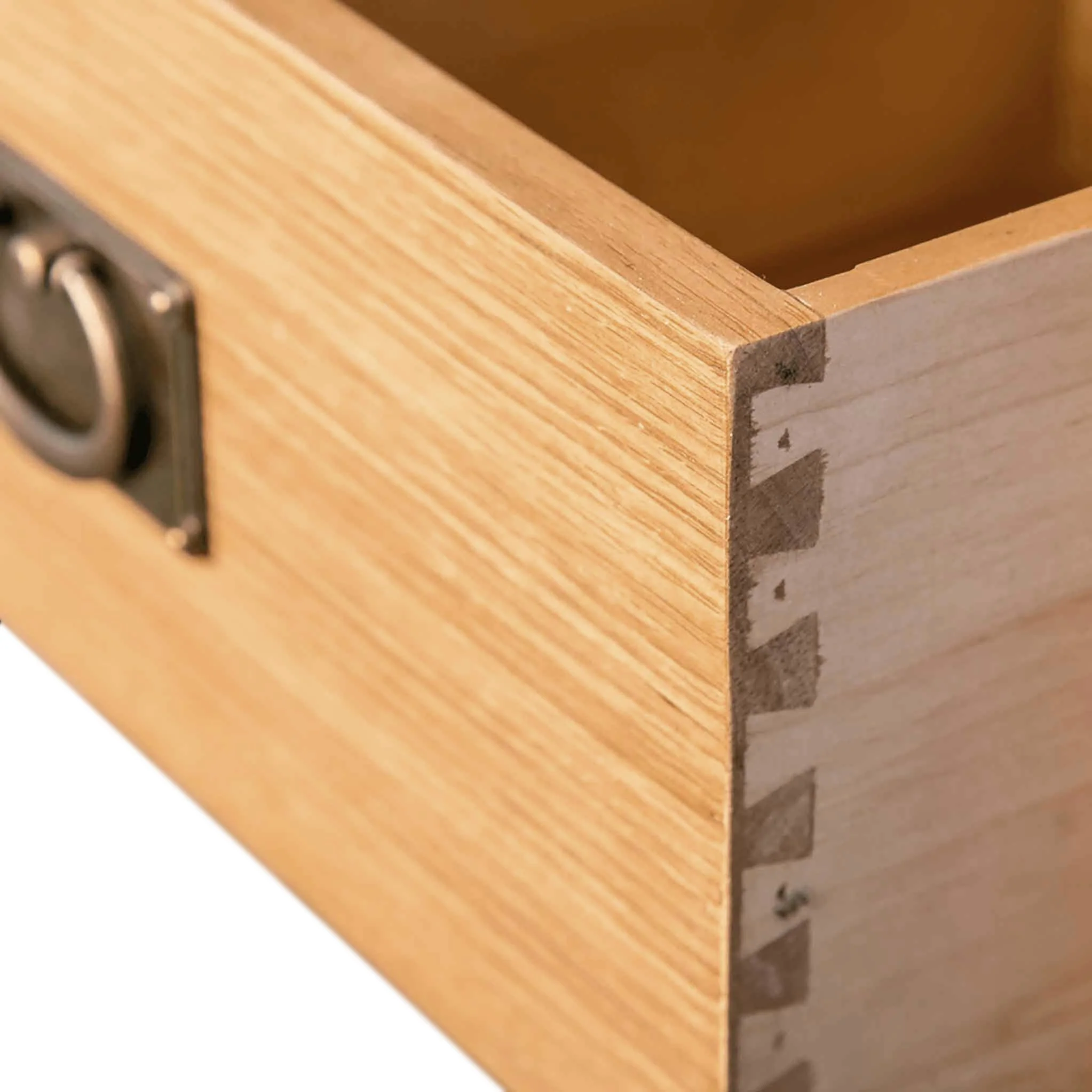 Surrey Oak Small Sideboard - Image 9