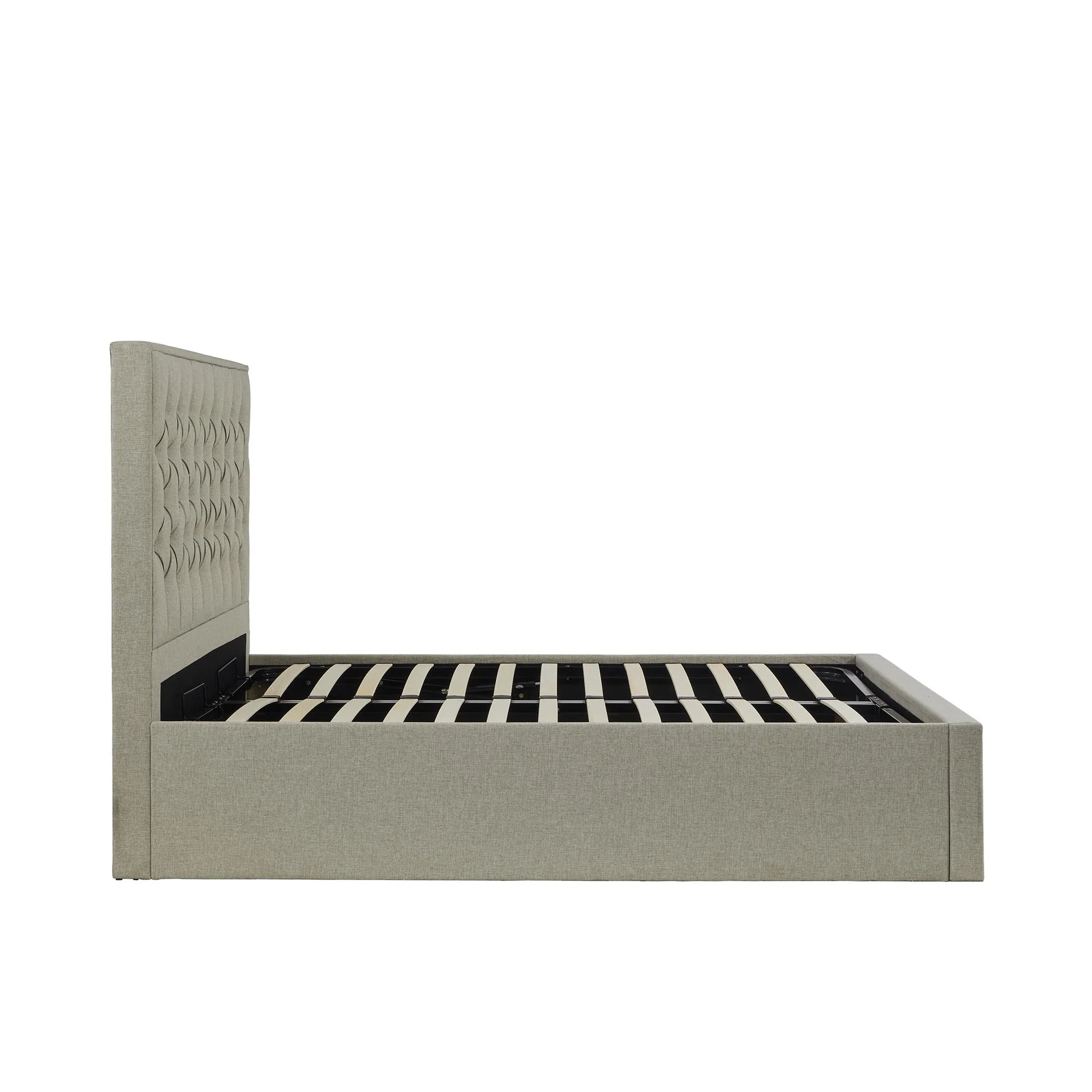 Sutton Upholstered Ottoman Storage Bed Frame - Image 13