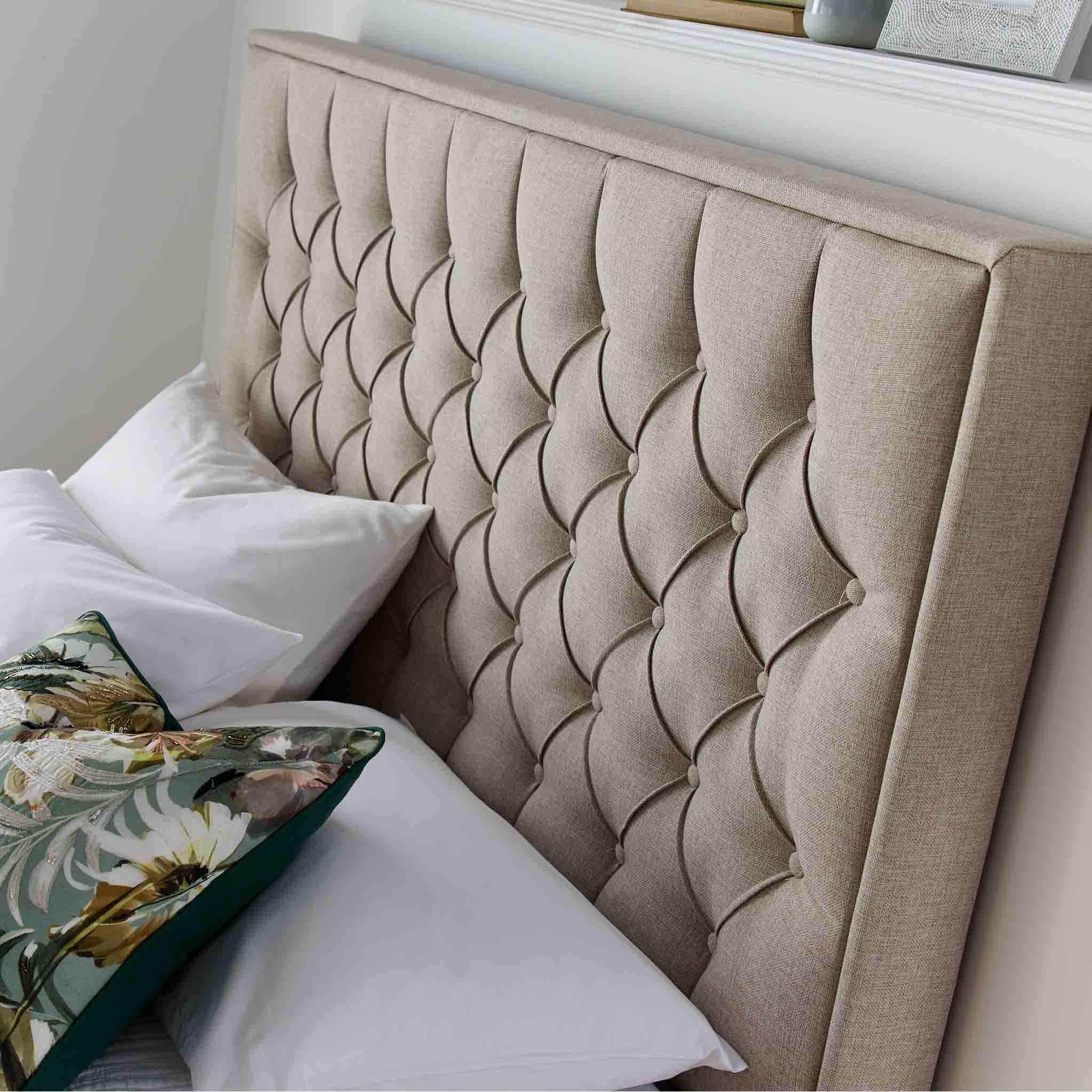 Sutton Upholstered Ottoman Storage Bed Frame - Image 17
