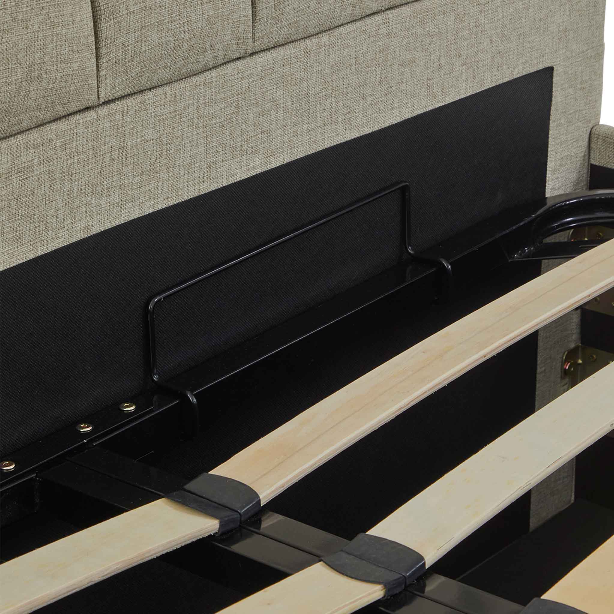 Sutton Upholstered Ottoman Storage Bed Frame - Image 19