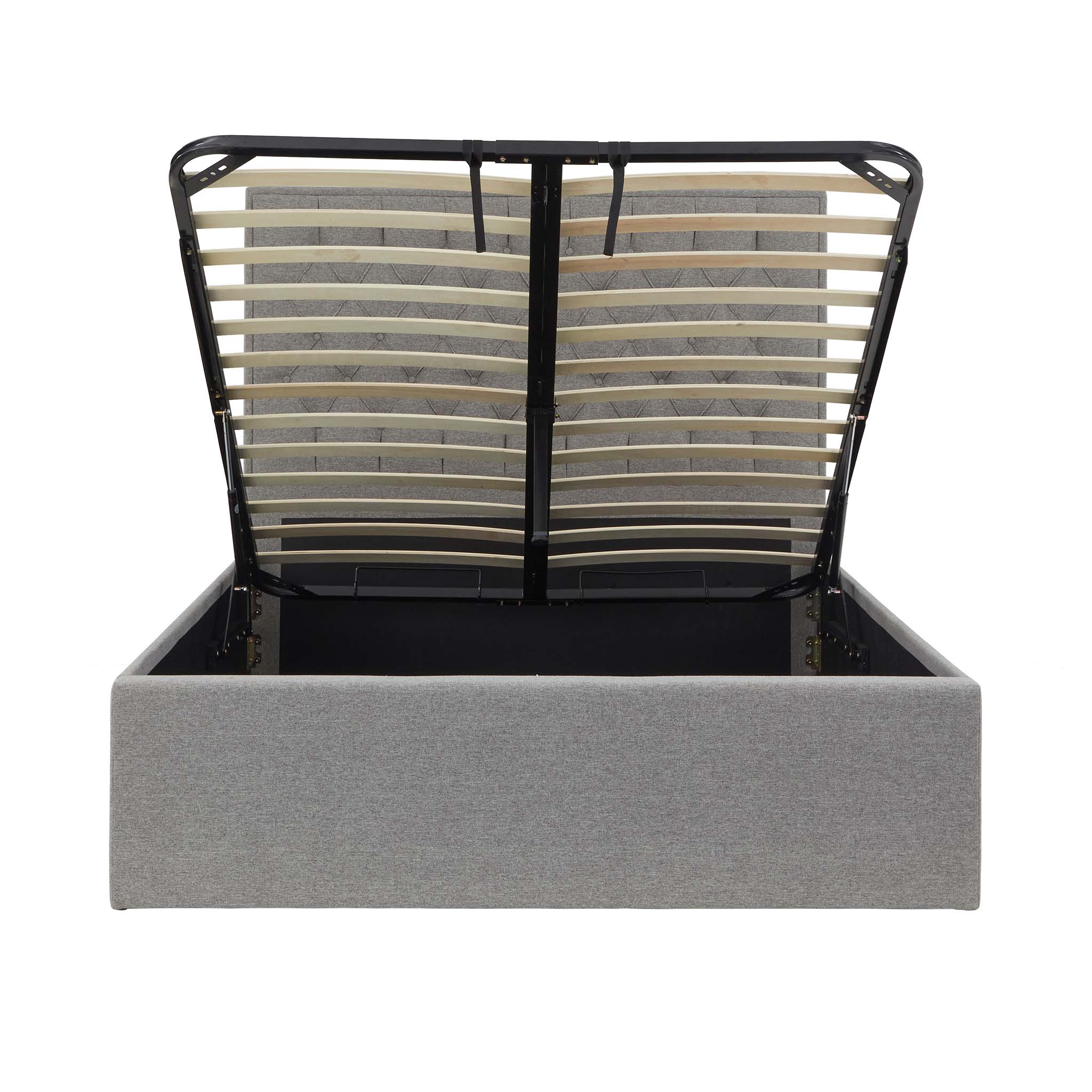 Sutton Upholstered Ottoman Storage Bed Frame - Image 36