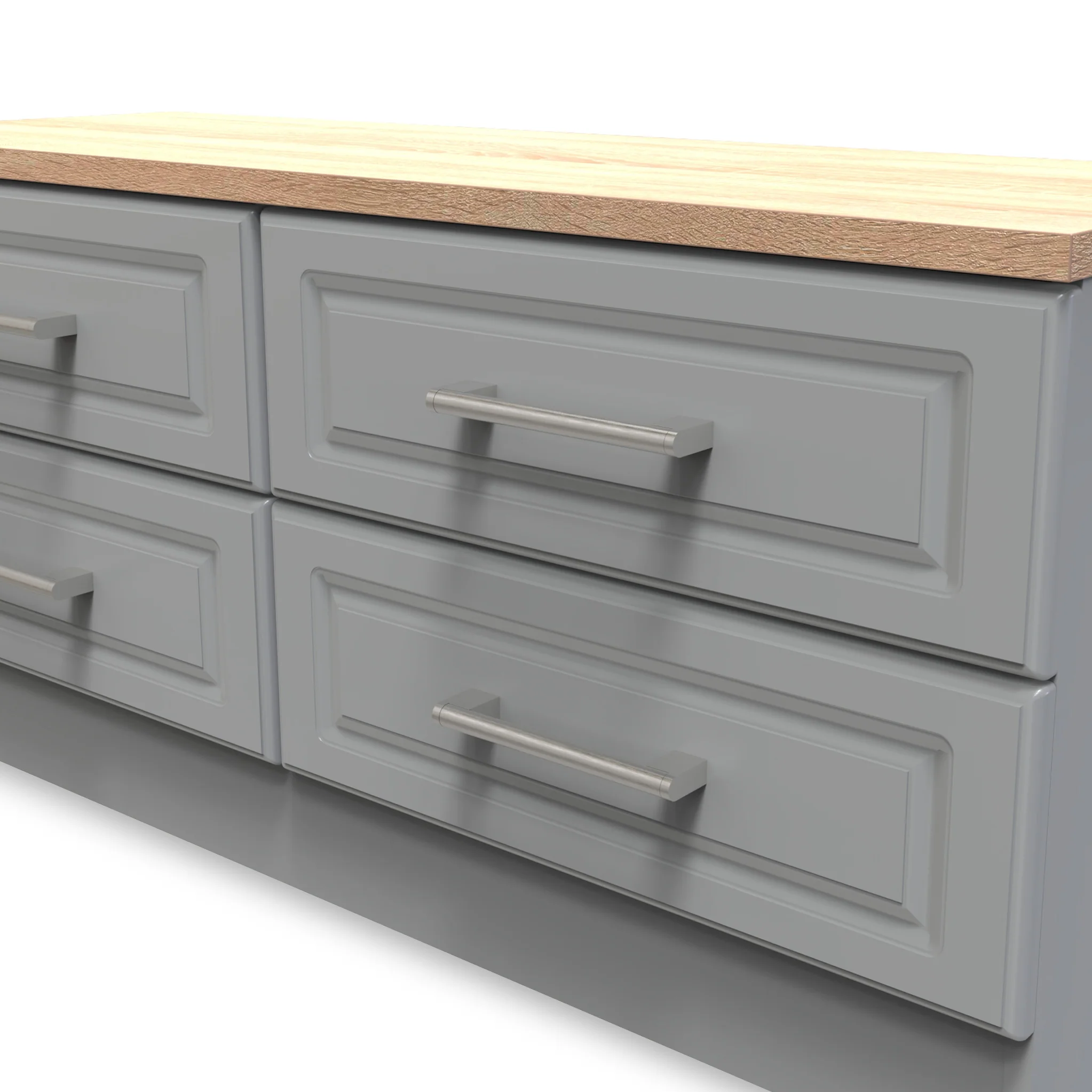 Talland 4 Drawer Low Storage Unit - Image 11