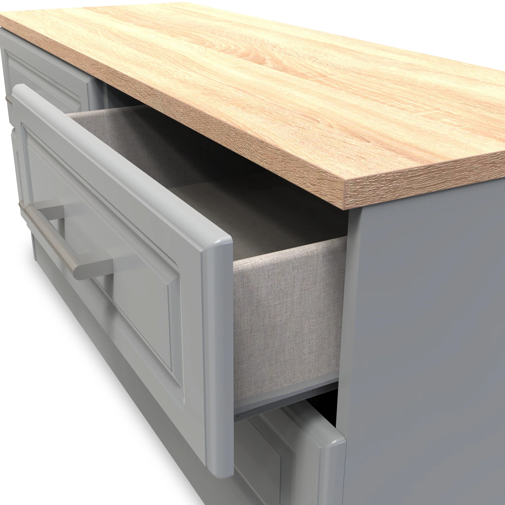 Talland 4 Drawer Low Storage Unit - Image 12