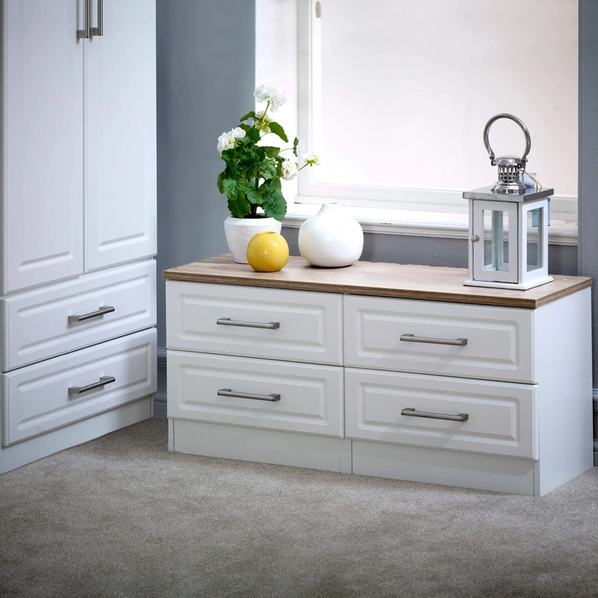 Talland 4 Drawer Low Storage Unit - Image 2