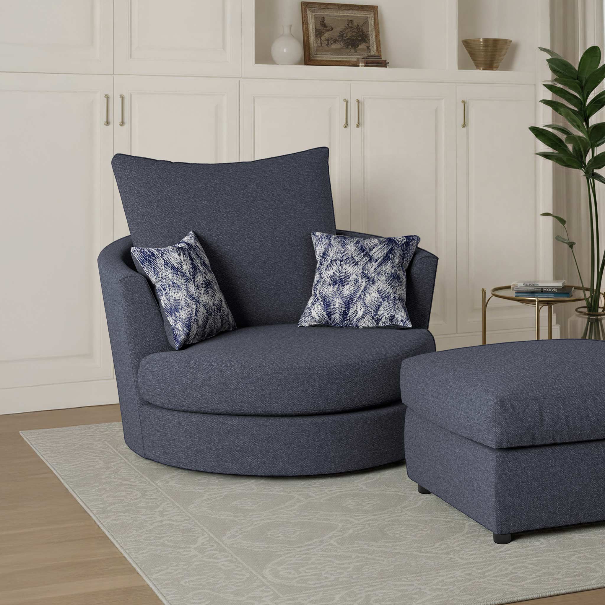 Tisha Swivel Armchair - Image 8
