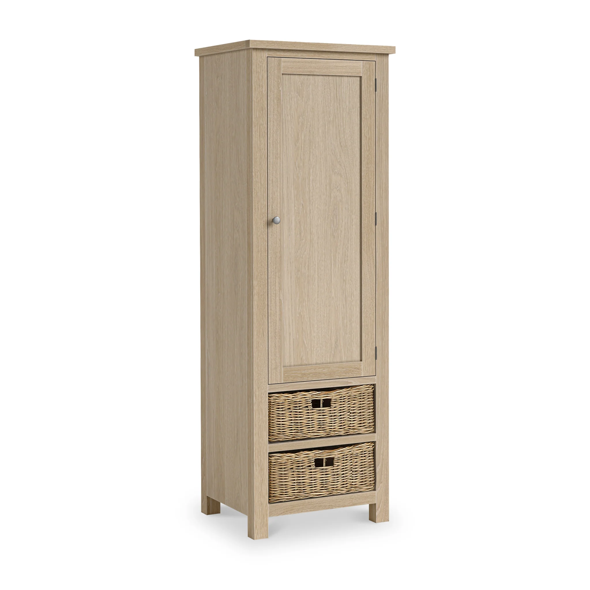 Trelan Washed Oak 3 Drawer Larder - Image 3