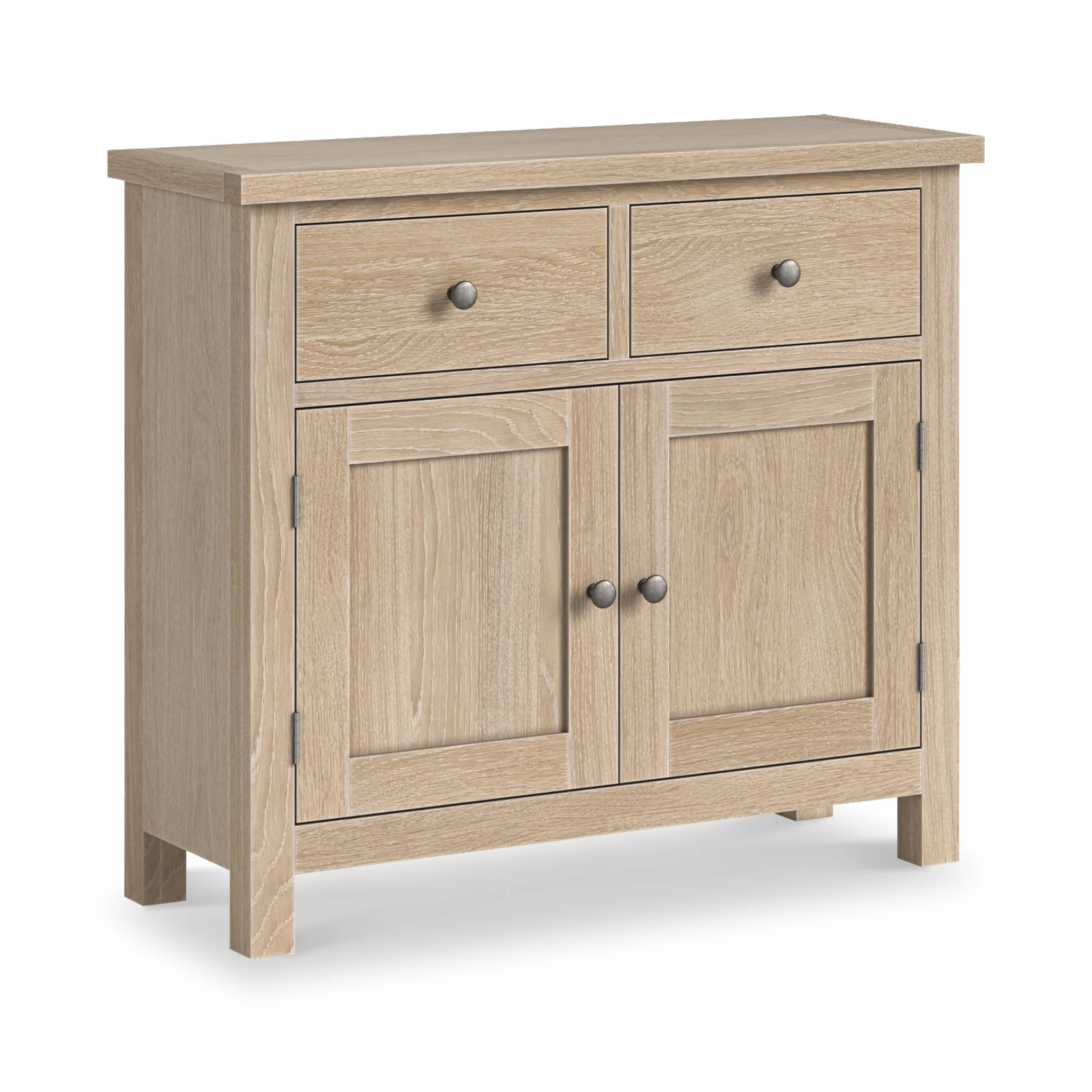 Trelan Washed Oak Small Sideboard - Image 3