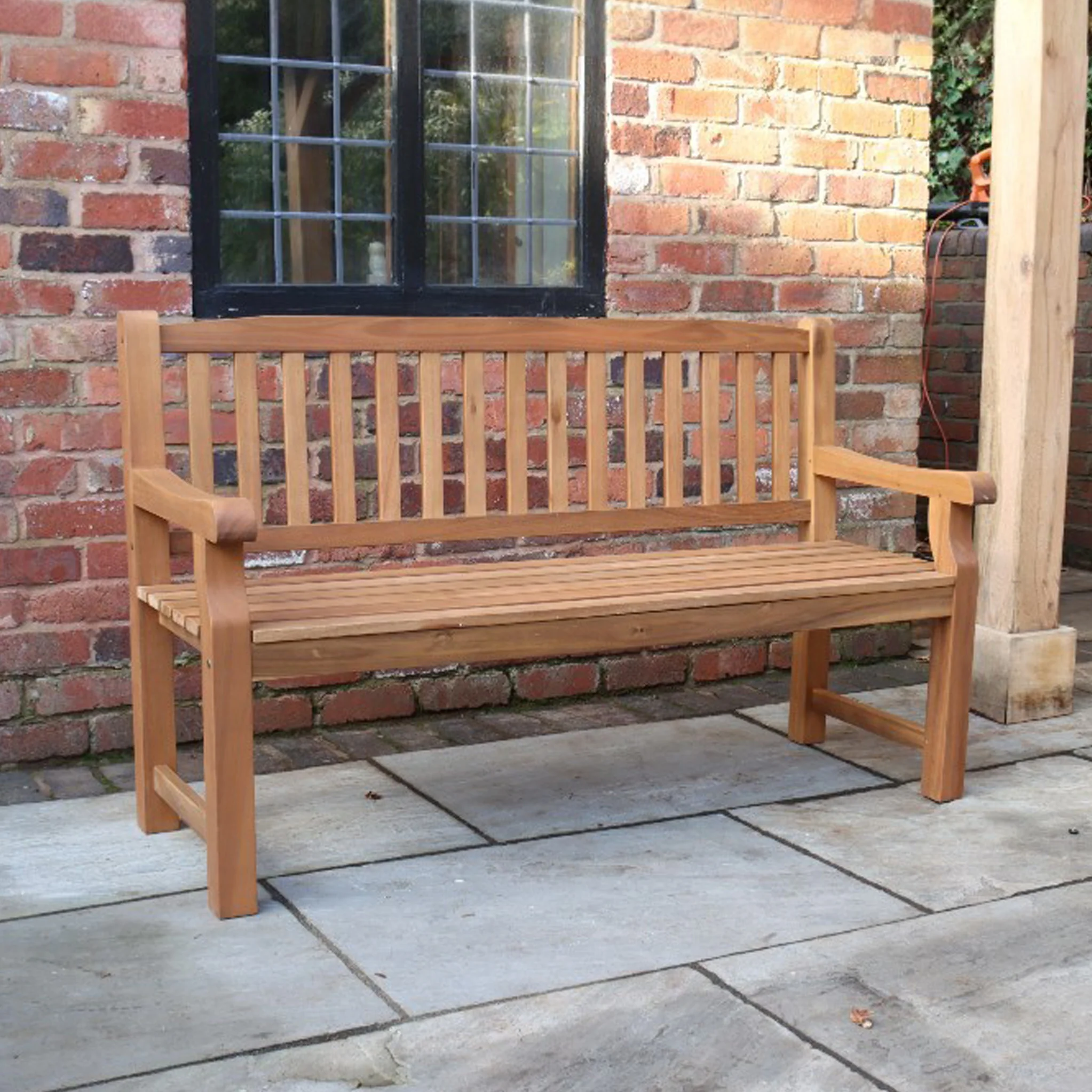 Turnbury FSC Acacia 3 Seater Garden Bench - Image 2