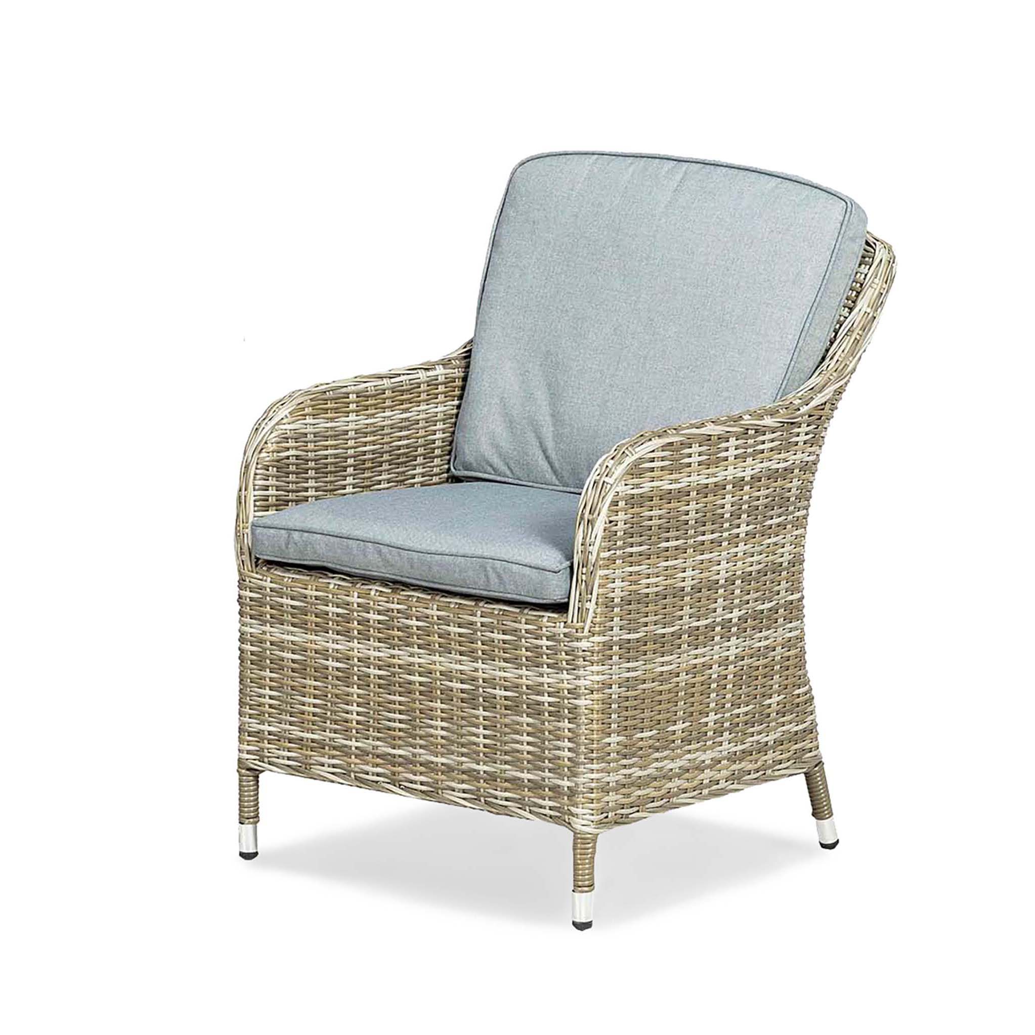 Wentworth 6 Seat 200cm Ellipse Deluxe Rattan Dining Set - Image 9