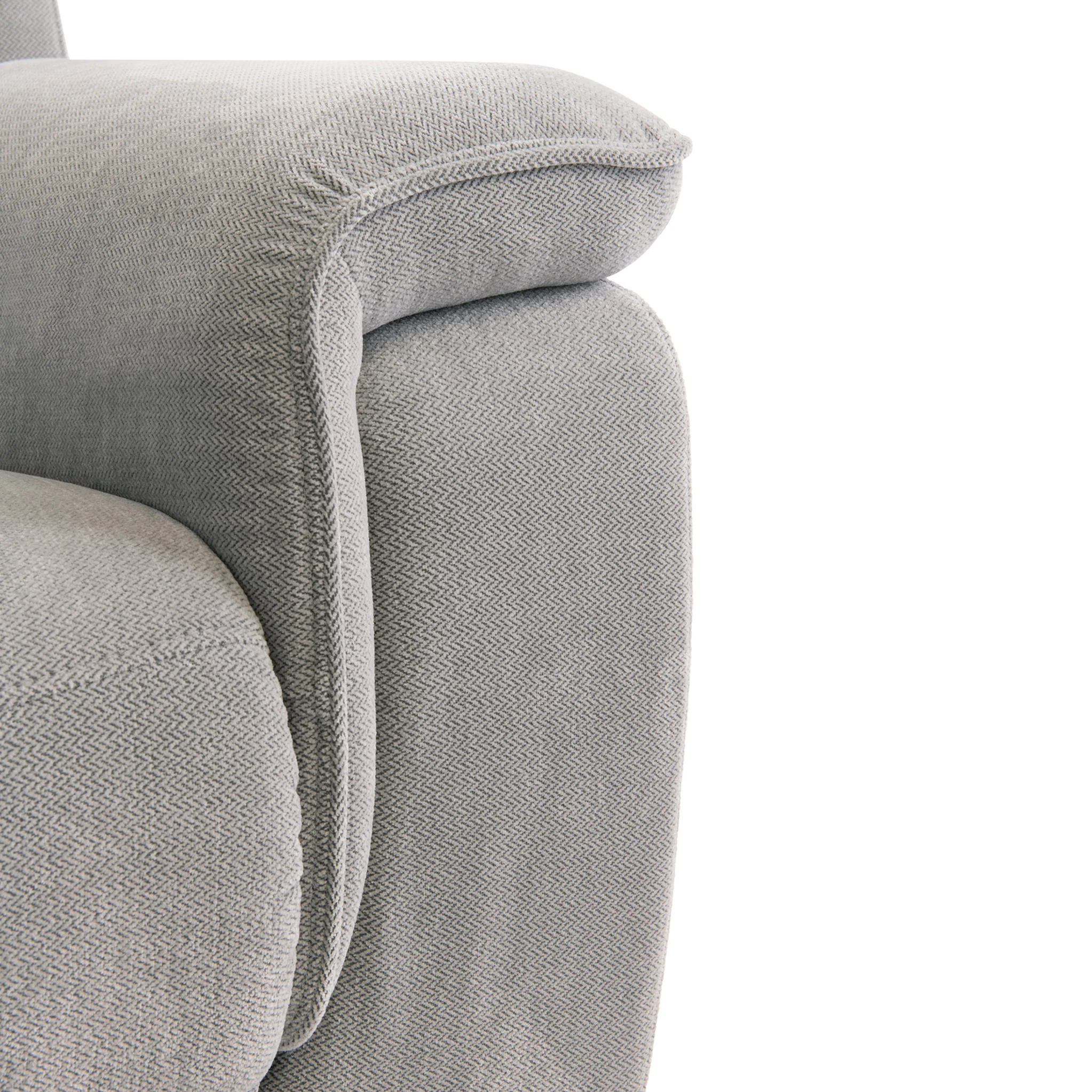 Weston Fabric Power Reclining Armchair - Image 4