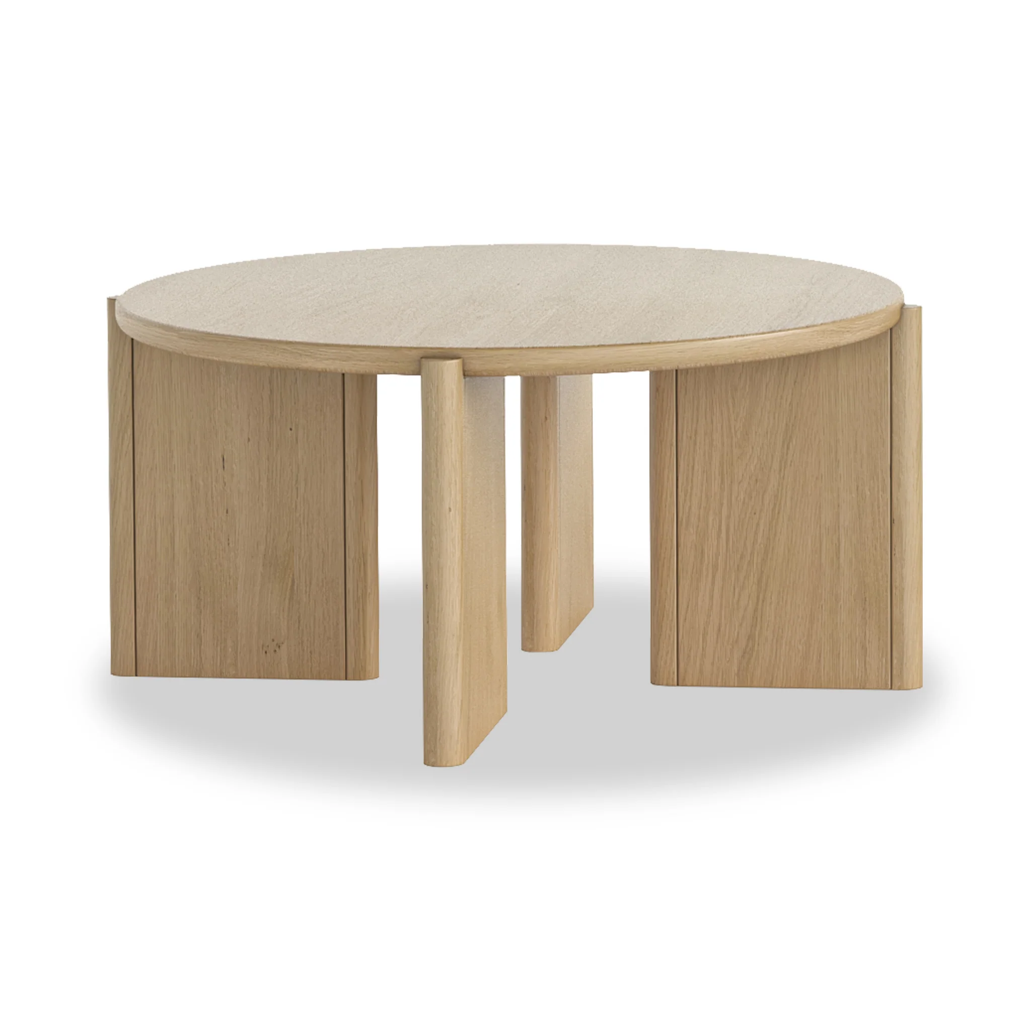Whitstone Oak Round Coffee Table
