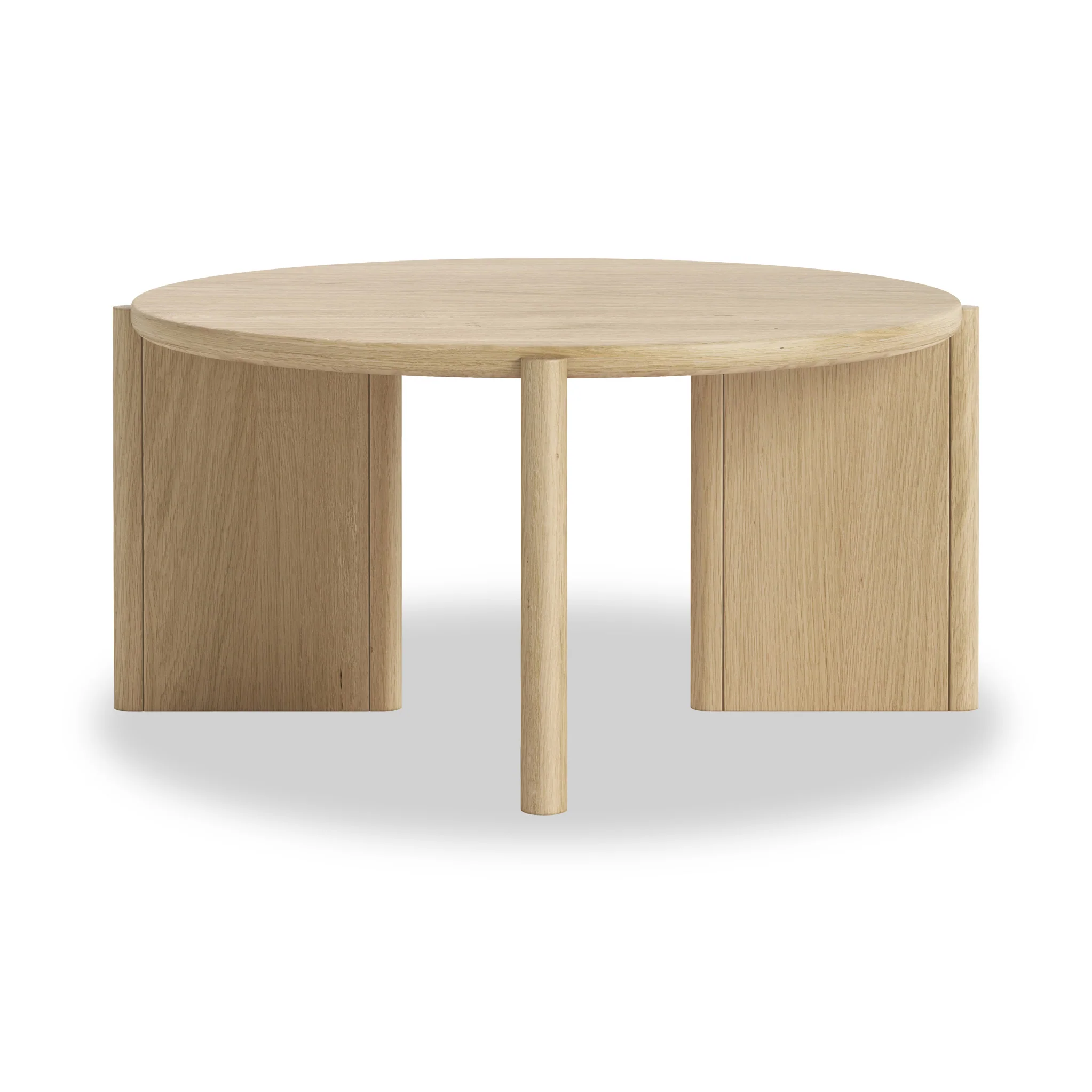 Whitstone Oak Round Coffee Table - Image 3