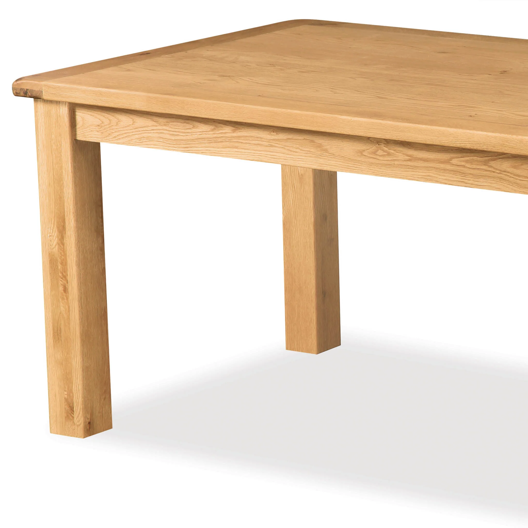 Zelah Oak 150cm Dining Table - Image 3