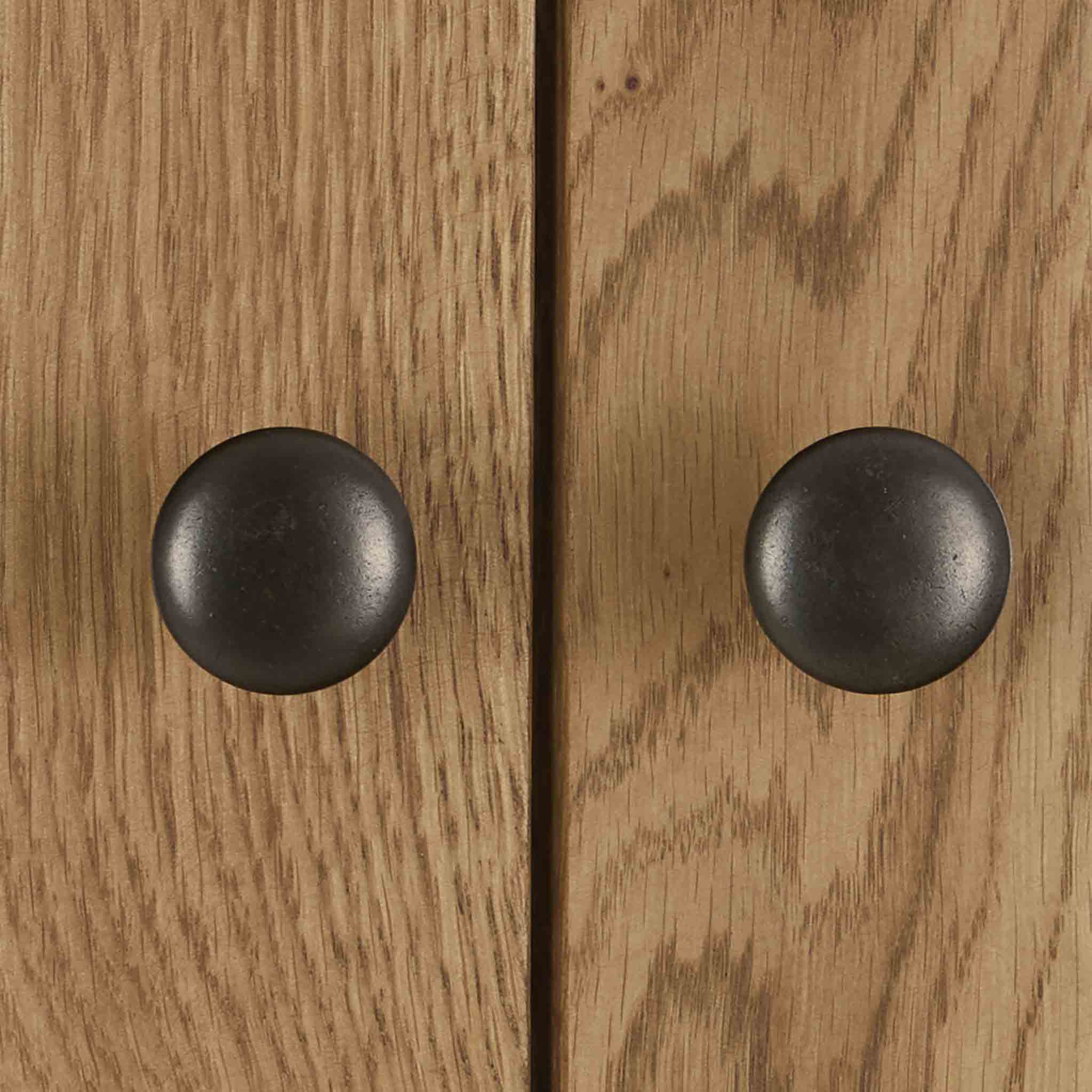 Zelah Oak Display Cabinet - Image 12