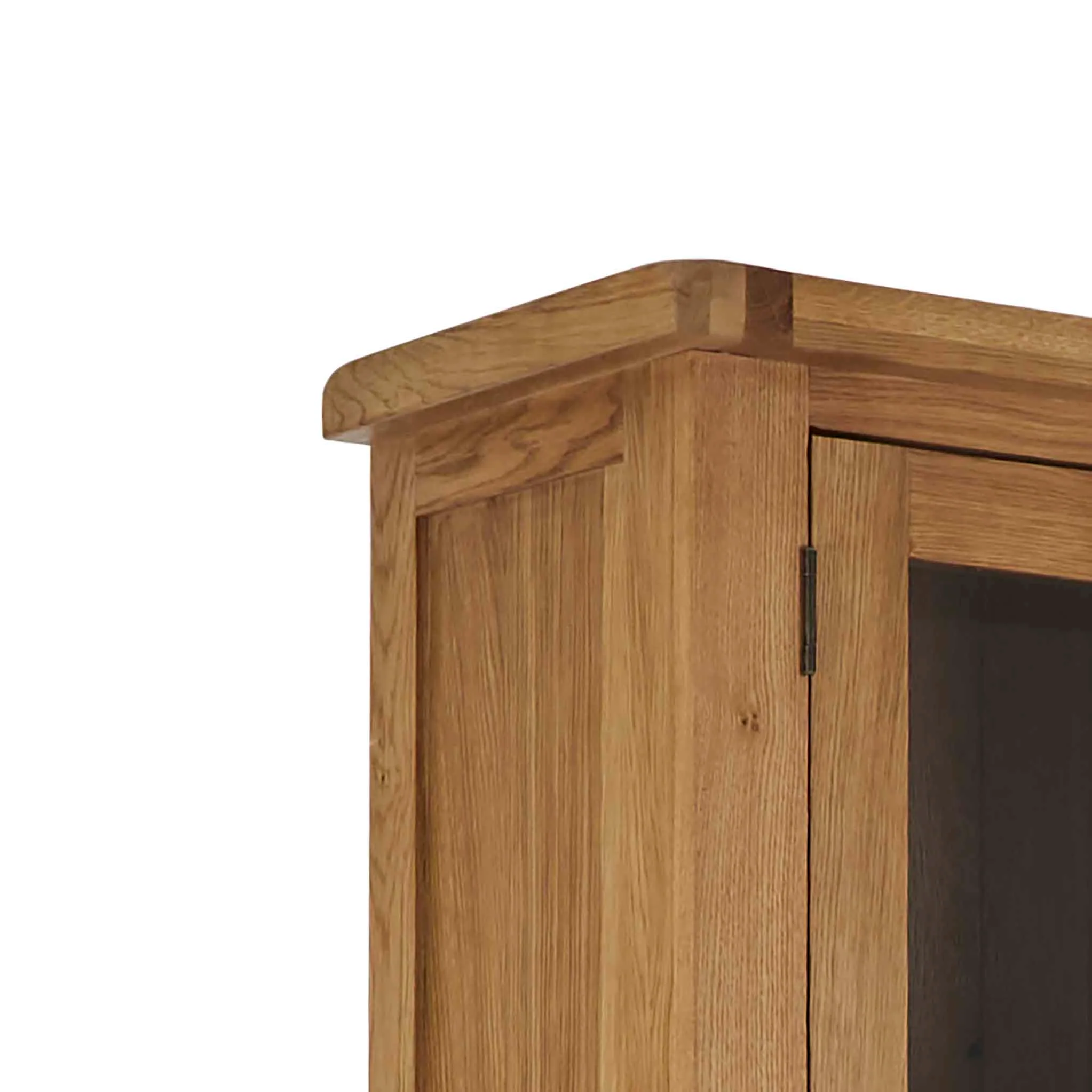 Zelah Oak Display Cabinet - Image 8