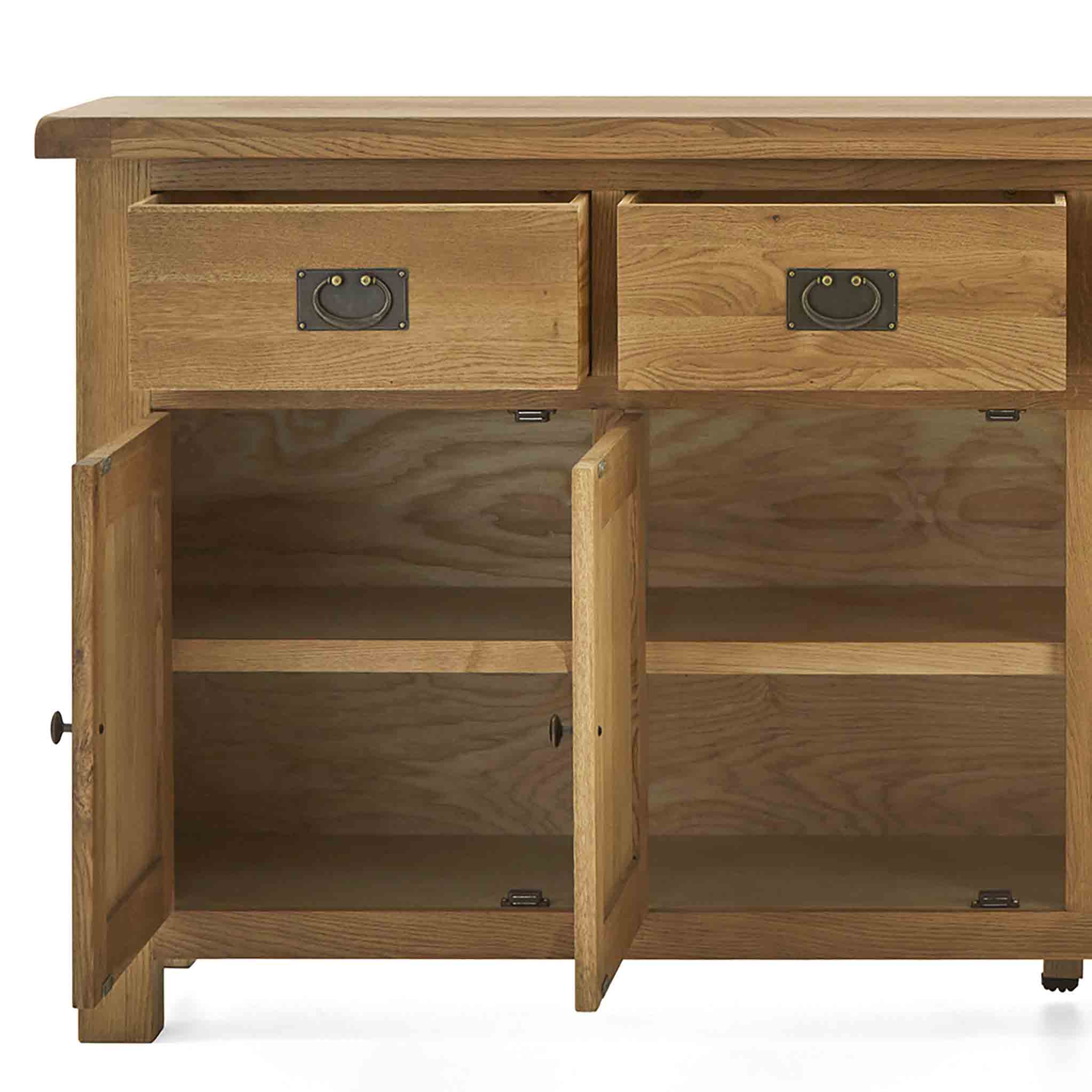 Zelah Oak Extra Large Sideboard - Image 13