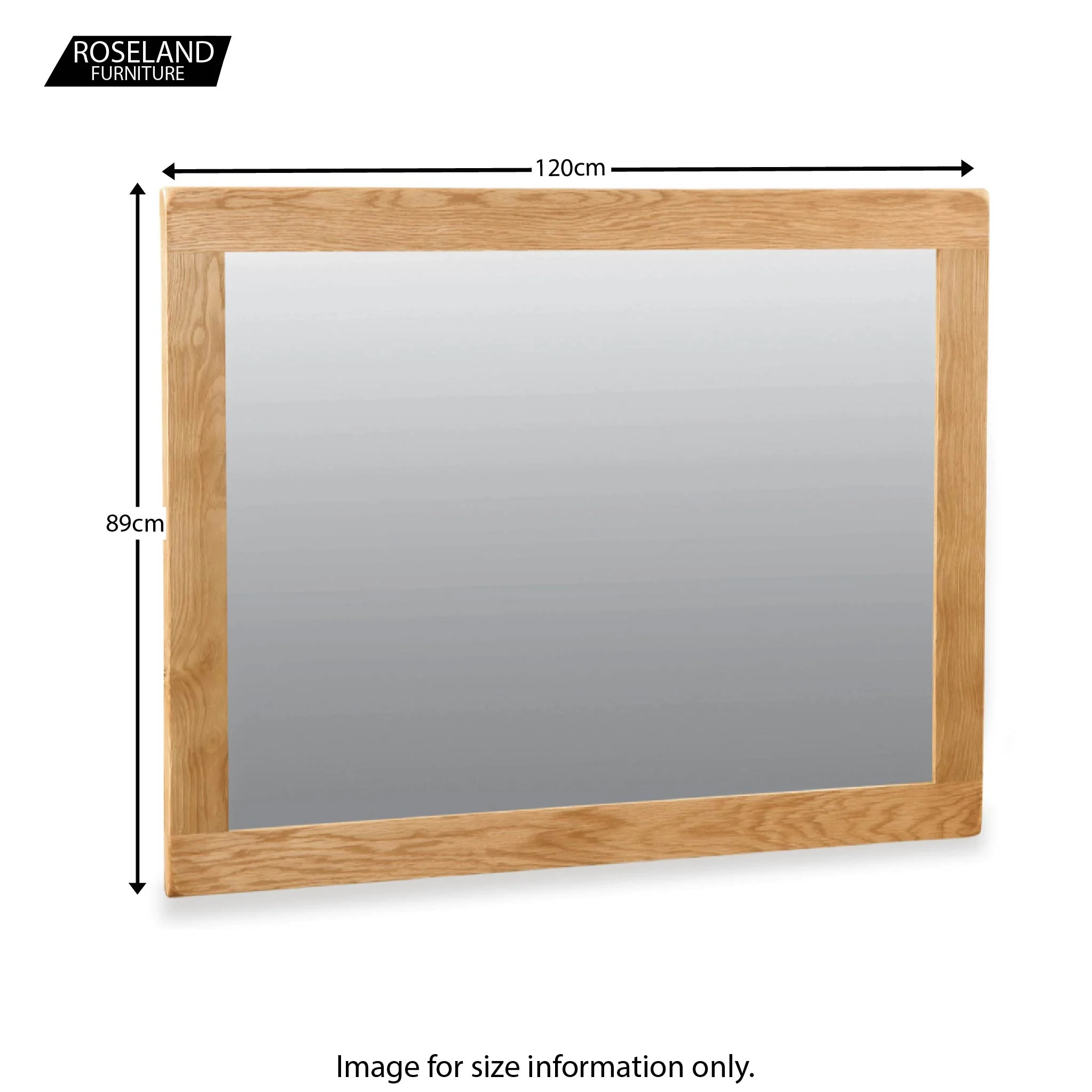 Zelah Oak Mirror - Image 8