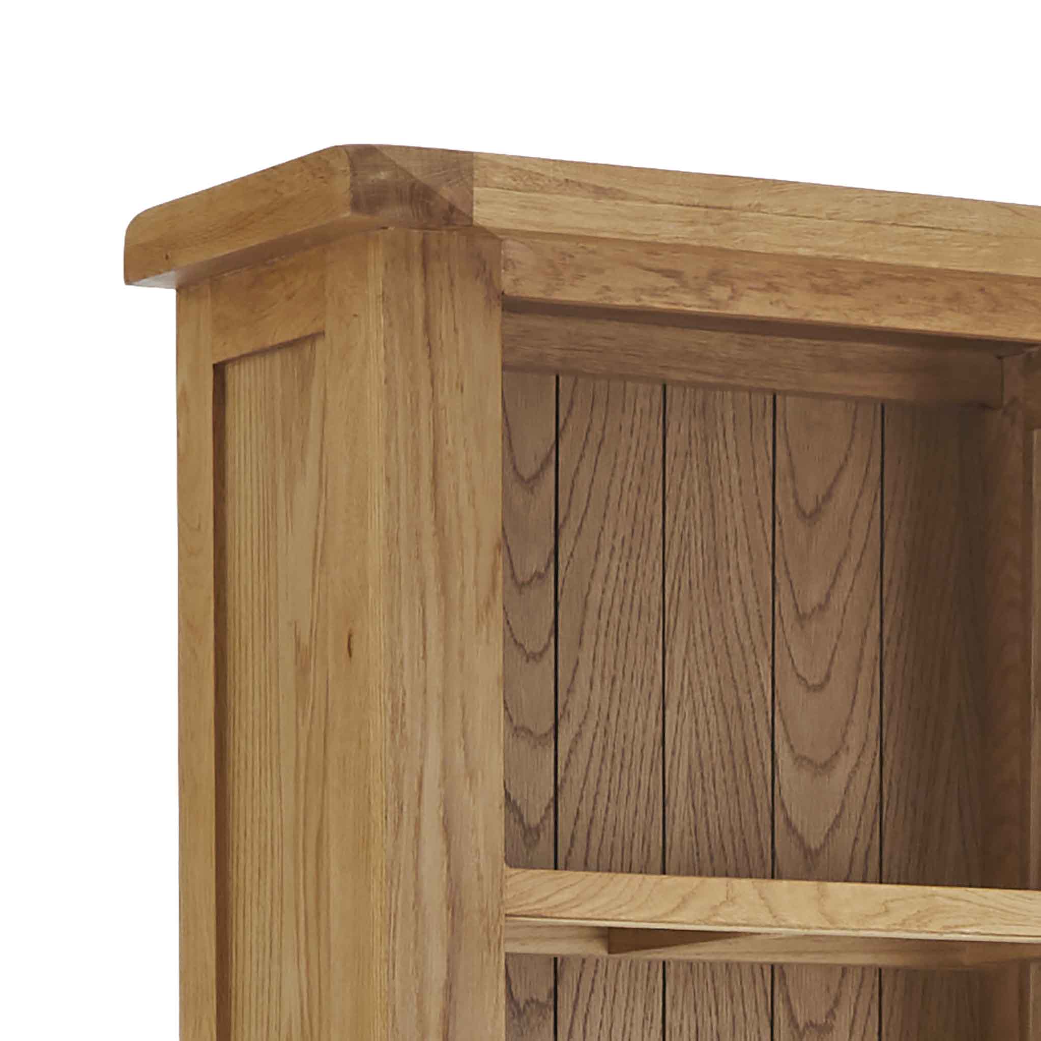 Zelah Oak Narrow Bookcase - Image 7