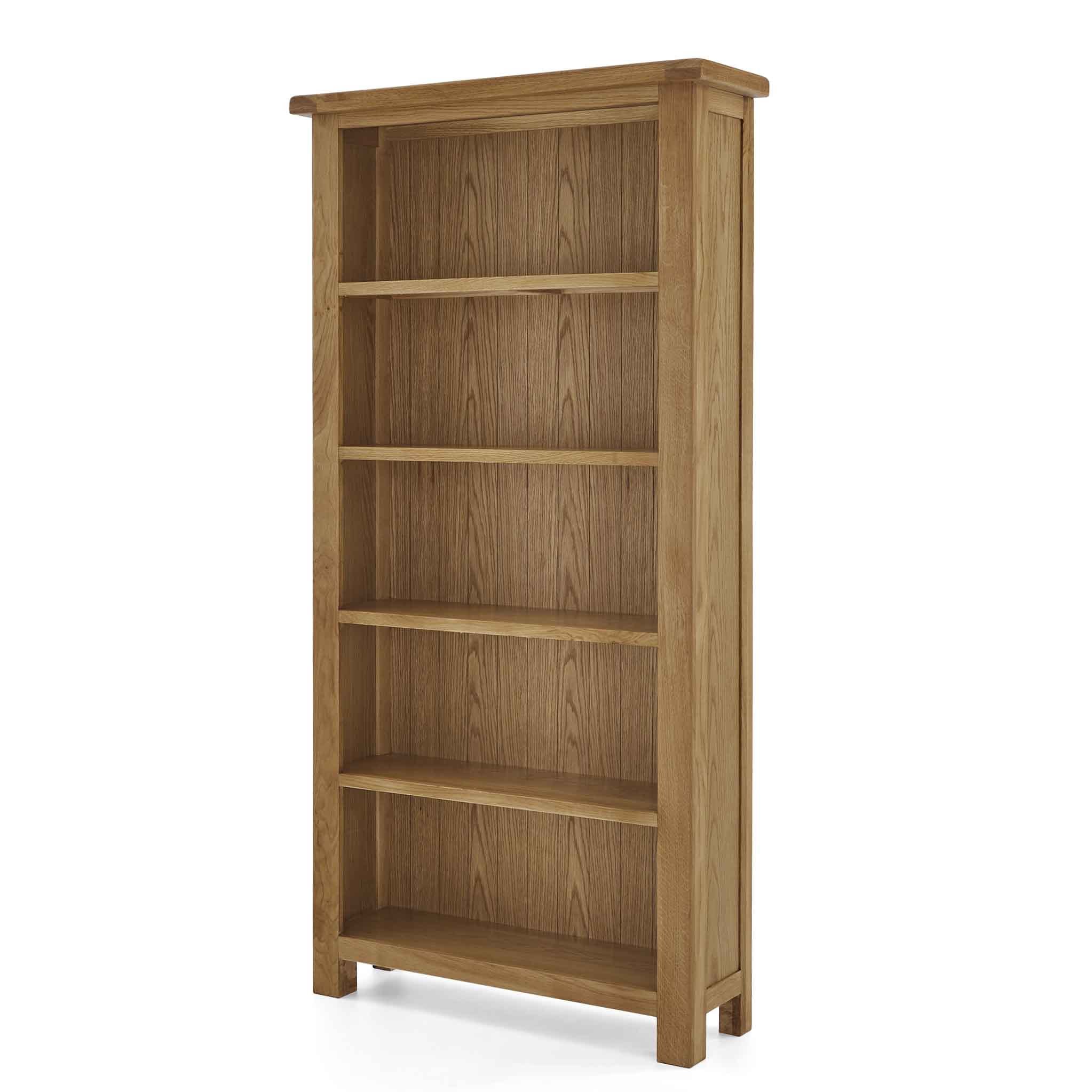 Zelah Oak Large Bookcase - Image 4