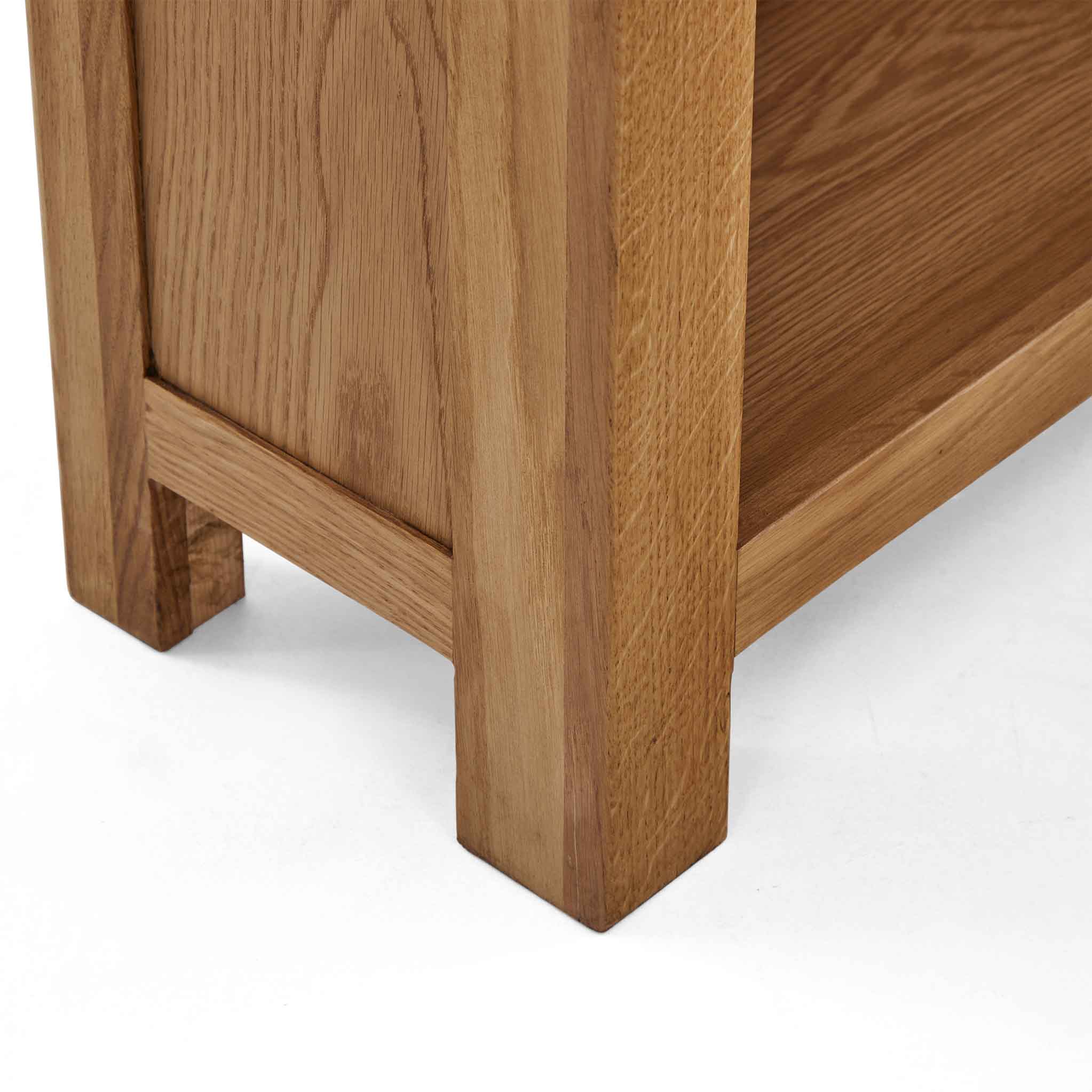Zelah Oak Small Bookcase - Image 10