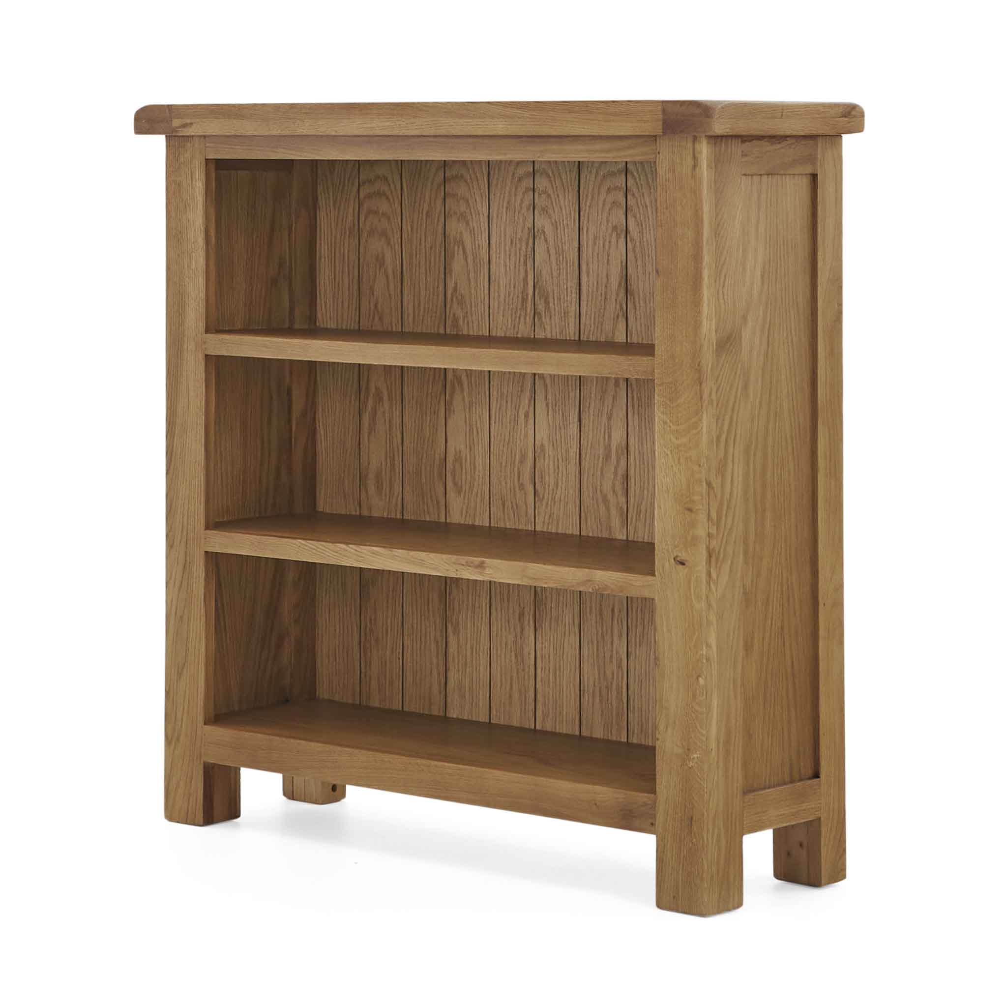 Zelah Oak Small Bookcase - Image 4