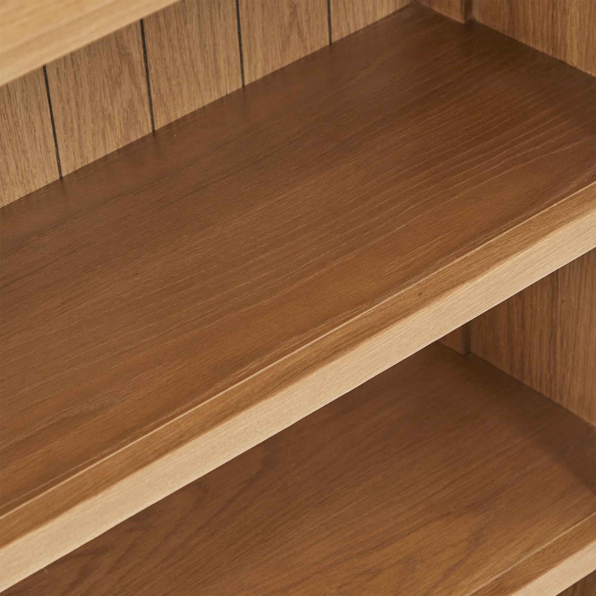 Zelah Oak Small Bookcase - Image 9