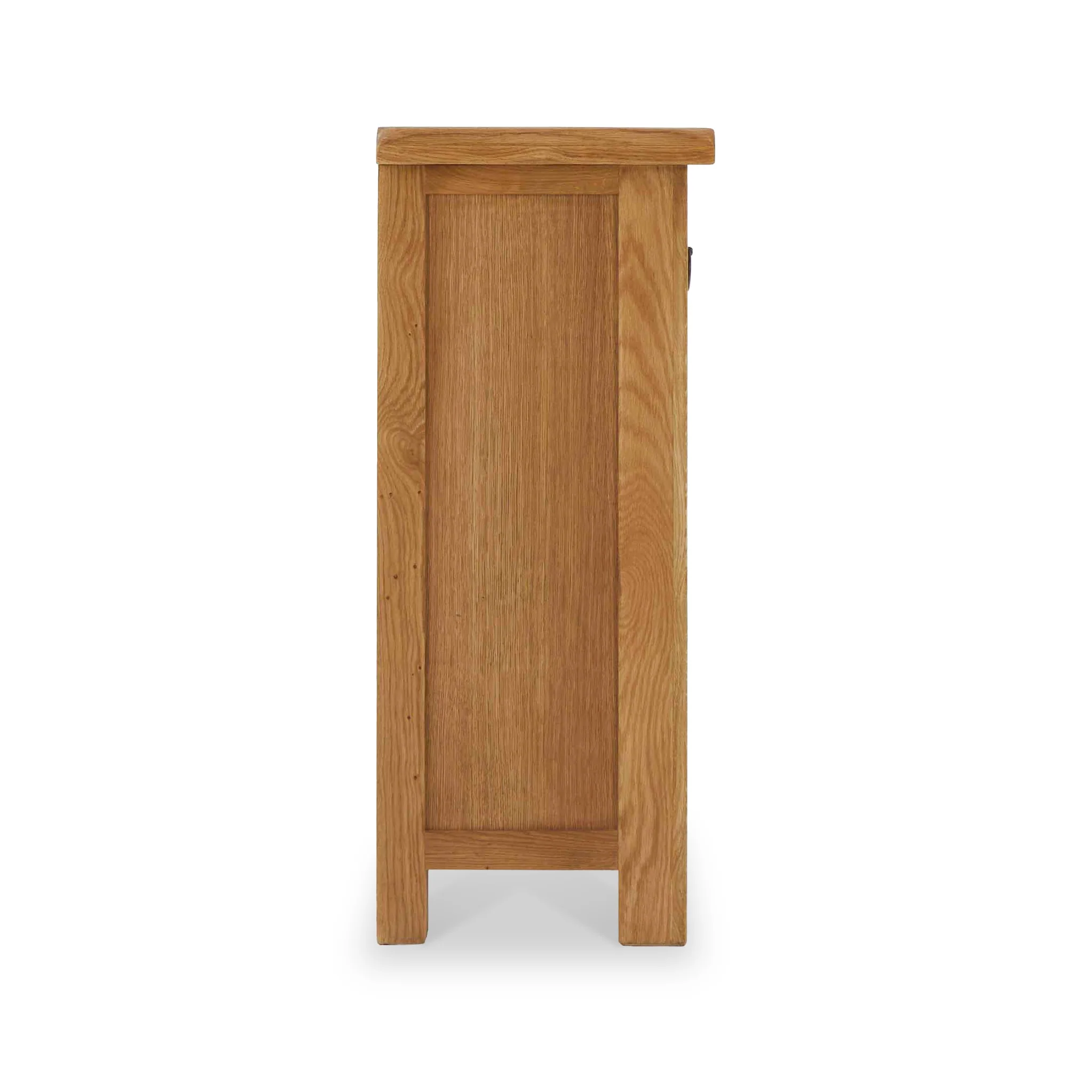Zelah Oak Small Sideboard with Baskets - Image 5